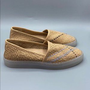 Free People Santorini Slip on Woven Sneakers Size: EU39